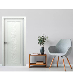 Дверное полотно Smart "Весна" ДГ Белый  2000х700х35мм