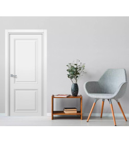 Дверь межкомнатная Smart "Норд" ДГ Белый шелк  2000х900х35мм