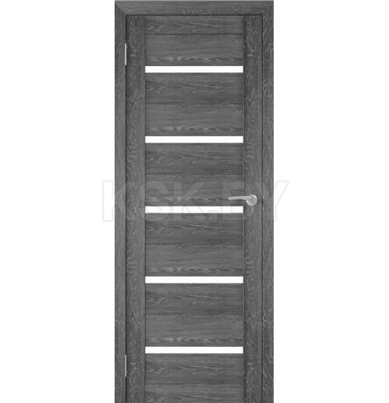 Дверь межкомнатная Амати М01, 700х2000, Экошпон, Дуб шале-графит, мателюкс матовое