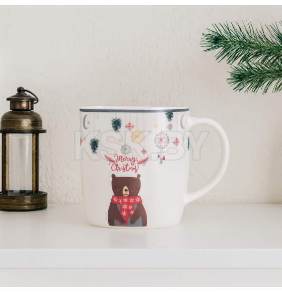 Кружка керамическая, в кор., 360 мл., Winter Time-2, PERFECTO LINEA (30-062622) 