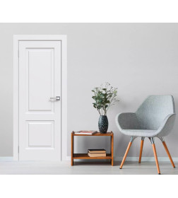 Дверь межкомнатная "Перфето 1" 2000х600х38мм,Эмаль,Белый