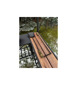 Мангал-беседка Станкоинструмент "Царский" с печью