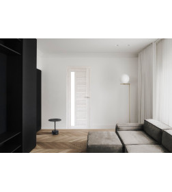 Дверь межкомнатная Бона 03, 600х2000, Экошпон,  Лиственница сибиу, мателюкс матовое