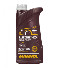 Масло моторное Mannol Legend 504/507 SAE 0W-30 API SN 1л
