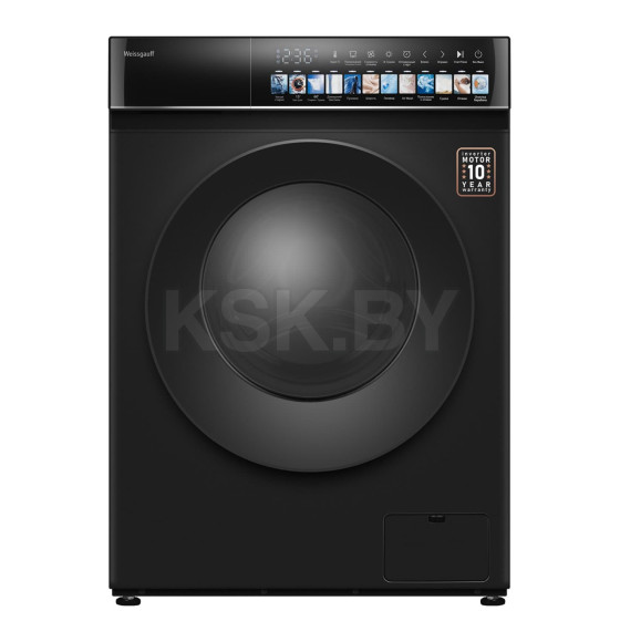 Стирально-сушильная машина Weissgauff WMD 59211 Touch Inverter Matt Black (WMD59211TouchInverterMattBlack) 