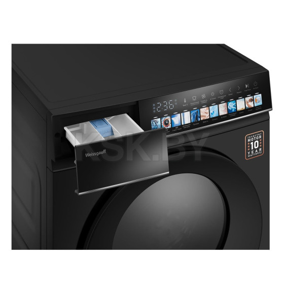 Стирально-сушильная машина Weissgauff WMD 59211 Touch Inverter Matt Black (WMD59211TouchInverterMattBlack) 