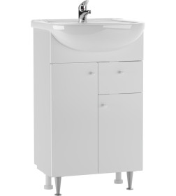 Тумба напольная Домино Промо 50 под умывальник Уют DP2624T