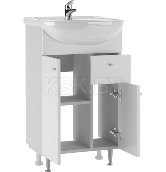 Тумба напольная Домино Промо 50 под умывальник Уют DP2624T (DP2624T) 