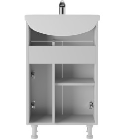 Тумба напольная Домино Промо 50 под умывальник Уют DP2624T