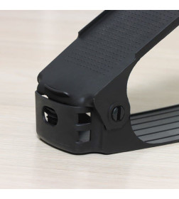 Подставка для обуви регулируемая 26х10х8,5 см цвет черный 4077209