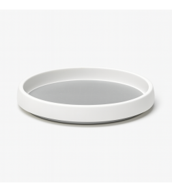 Поднос вращающийся "Griten" d-25х3,5 см, цвет белый
