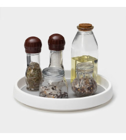 Поднос вращающийся "Griten" d-25х3,5 см, цвет белый