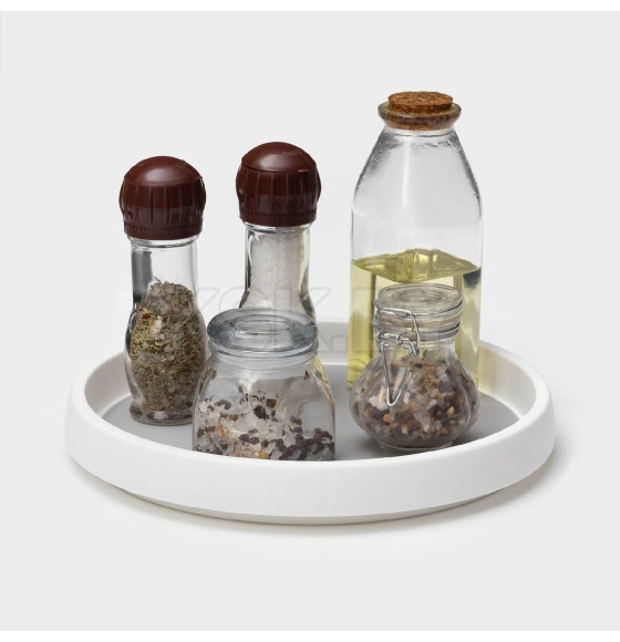 Поднос вращающийся "Griten" d-25х3,5 см, цвет белый (10179536) 