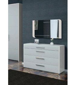 Комод Наоми (Белый глянец) ТД-208.04.01