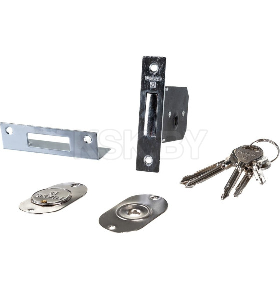 Замок врезной Fuaro крестообразный X200 F CP хром (15368) 