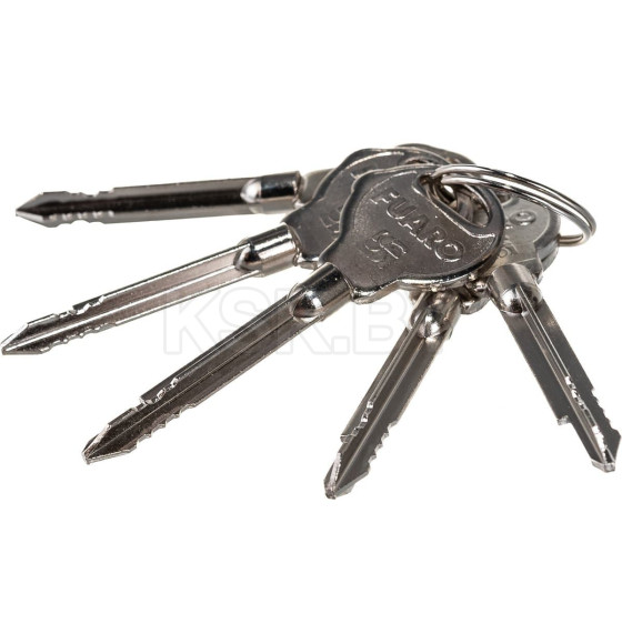 Замок врезной Fuaro крестообразный X200 F CP хром (15368) 