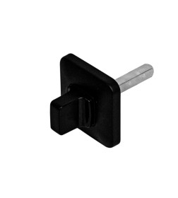 Фиксатор ночной задвижки Ajax BKW8х75.K.MD50 BL-24 черный