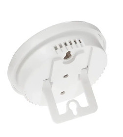 Термометр уличный, гигрометр, d=6.5 см, белый, пластиковый 1430098