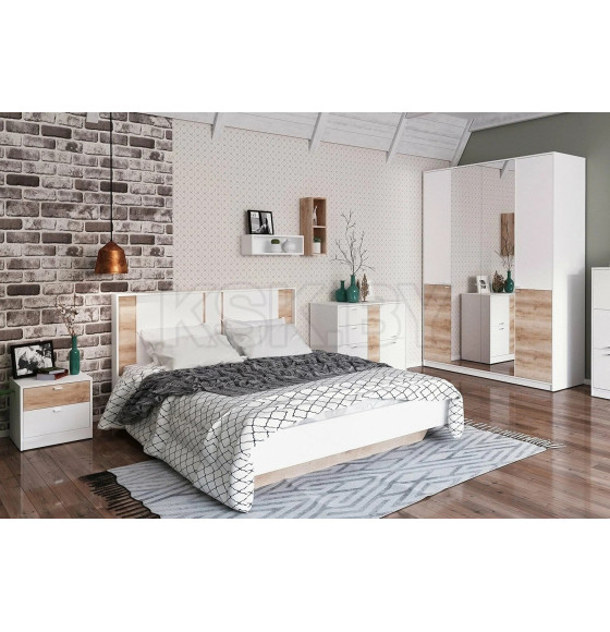 Полка-ячейка Scandica Vendela 7 (белый гладкий шелк) (2001206-999) 