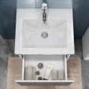 Тумба подвесная Vigo Geometry 500-0-1 под умывальник Como бетон (032 бетон) 