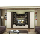 Гостиная Палермо-1 (венге/анкор белый) (ЦРК.ПЛР.01 в/б) 