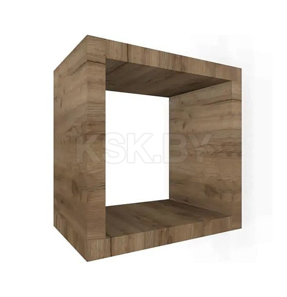 Полка Куб 3 Nature 100 (Дуб табачный Craft) (00145906_91) 