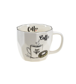 Кружка керамическая 390 мл HEBA-KLN02040