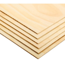 Фанера клееная 1525х1525х21мм, сорт 3/3, Ш2,  (ФК)