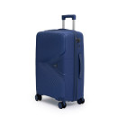 Чемодан на колёсах Maleta PP53 Синий,M (средний),66х43х27(+5) см, 70 л.Полипропилен, 4 колеса (Pride PP53 Синий M) 