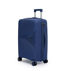 Чемодан на колёсах Maleta PP53 Синий,L (большой),76х48х31(+5) см, 105 л.Полипропилен, 4 колеса