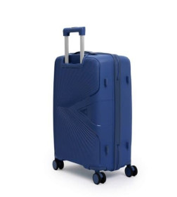 Чемодан на колёсах Maleta PP53 Синий,L (большой),76х48х31(+5) см, 105 л.Полипропилен, 4 колеса