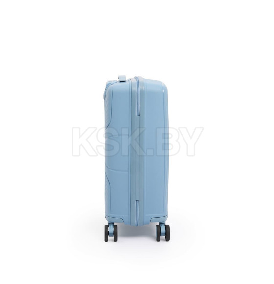 Чемодан на колёсах Maleta PP53 Мятный,S (малый),55х38х21(+5) см, 40 л.Полипропилен, 4 колеса (Pride PP53 Мятный S) 