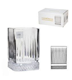 Набор стаканов 205 мл, 6 шт. прозрачный, DA1492A