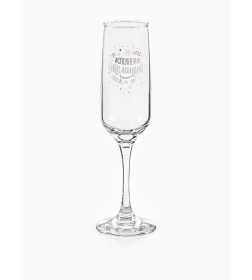 Бокал стеклянный "Исполнения" для шампанского