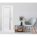 Дверное полотно Амати 26 900х2000, Экошпон,Сканди классик,стекло матовое