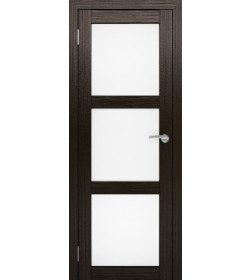 Дверь межкомнатная Амати 20 700х2000, Экошпон,Венге,стекло матовое