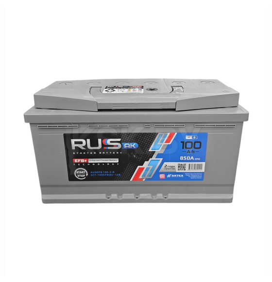 Аккумулятор RUSak EFB 100 Ач о.п. R+