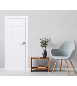 Дверь межкомнатная Амати 00, 700х2000, Экошпон, Бьянко,глухое