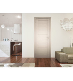 Дверь межкомнатная Амати 00,800х2000,Экошпон, Беленый дуб,глухое