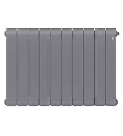 Радиатор биметаллический Royal Thermo Infinity 500 Silver Satin 10 секц.