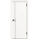 Дверное полотно Geometrica KM3 ДГ Айс,кромка ABS черная 2000х800х38мм