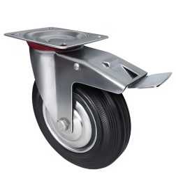 Поворотная колесная опора с торм. Longway SCb 93 