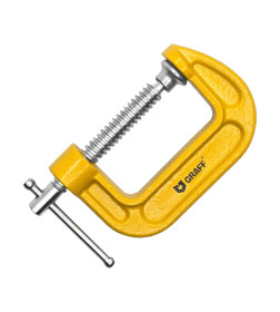 Струбцина G-образная 100 мм PYG014 GRAFF 2406006