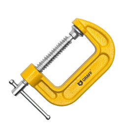 Струбцина G-образная 75 мм PYG013 GRAFF 2406005