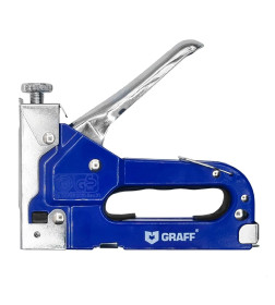 Степлер строительный в наборе со скобоудалителем ВL00, 4-14 мм GRAFF 2402004