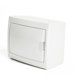 Бокс накладной 6 модулей с дверцей белый Bylectrica КНО-6Д