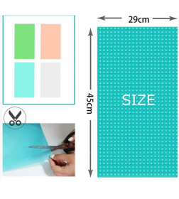 Коврик для холодильника (4шт) цвет микс QQH25-5