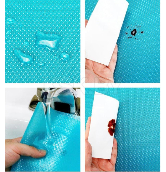 Коврик для холодильника (4шт) цвет микс QQH25-5 (QQH25-5) 