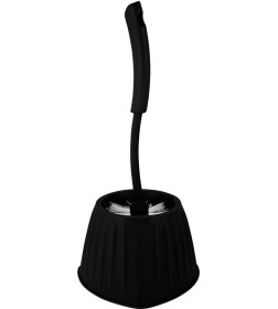 Ёрш для унитаза пластиковый Spin&Clean Rock'n'Roll цвет черный SC341111028