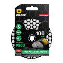 Круг алмазный гибкий шлифовальный (черепашка) P800 GRAFF 2020800 (2020800) 